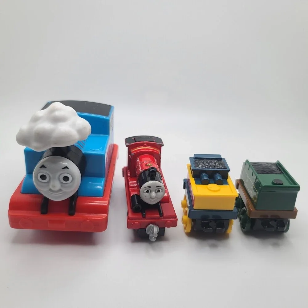 Thomas The Train & Friends Plastic Die Cast Trains Mixed Lot Of 4